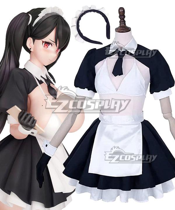 High Hourly Wage Maid Cafe Clerk Cosplay Costume