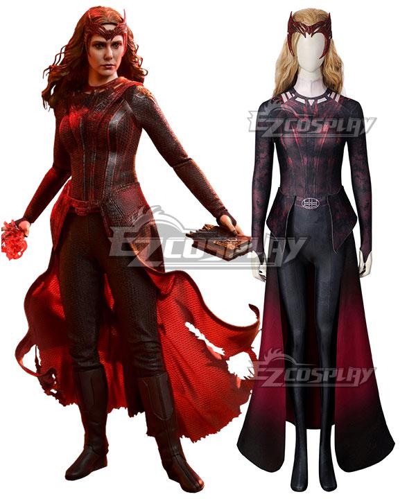 Women's Disney Marvel Doctor Strange Scarlet Witch Black/Red Dress