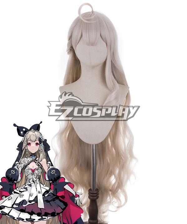 Virtual YouTuber NIJISANJI Ethyria Reimu Endou White Cosplay Wig