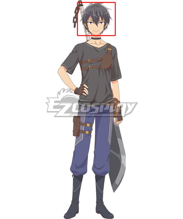 Summoned to Another World... Again?! Setsu Suzaki Black Cosplay Wig