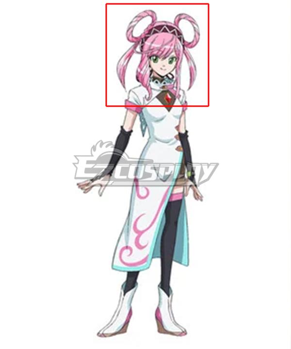 Tousouchuu: Great Mission Runa Nishinotouin Pink Cosplay Wig