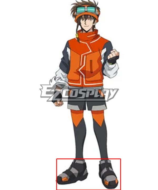 Tousouchuu: Great Mission Souya Tomura Black Cosplay Shoes