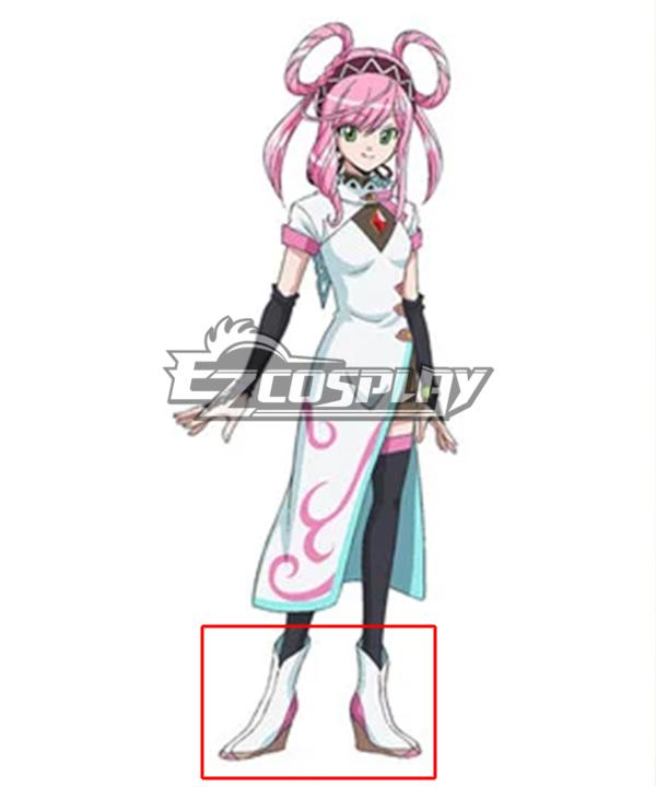 Tousouchuu: Great Mission Runa Nishinotouin White Cosplay Shoes