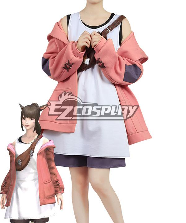 Final Fantasy XIV FF14 Casual Attire Outfit Female Cosplay Costume