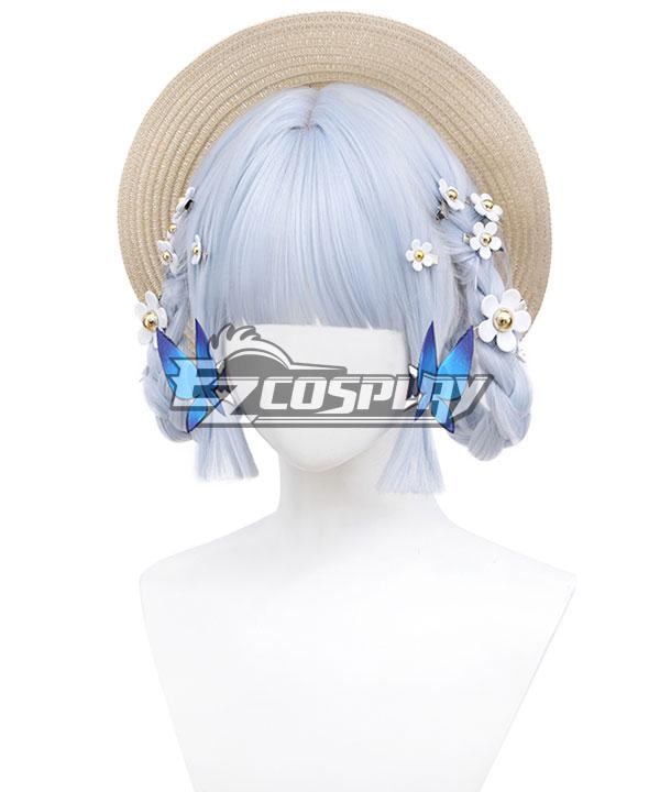 Genshin Impact Kamisato Ayaka Springbloom Missive Headwear And Ring Cosplay Accessory Prop