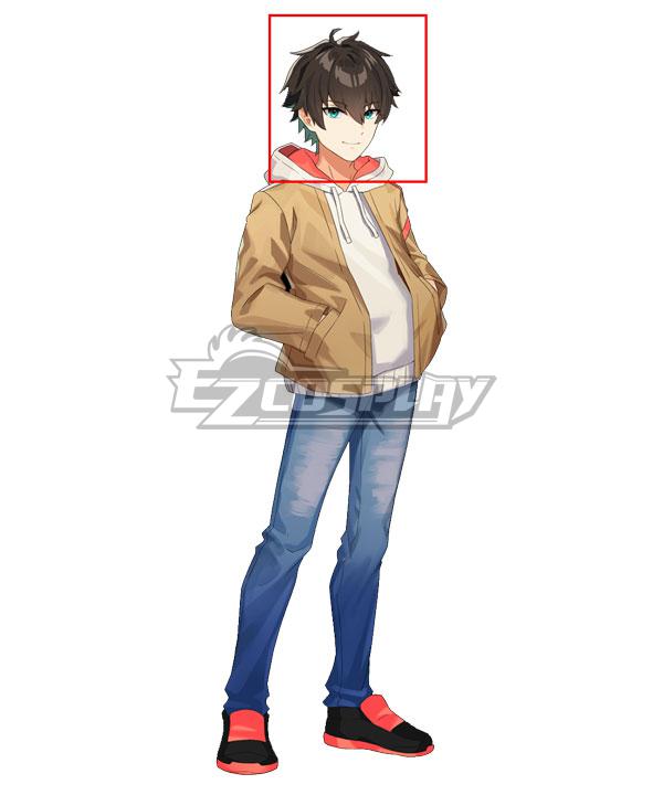 Mystery Record The Protagonist Black Cosplay Wig