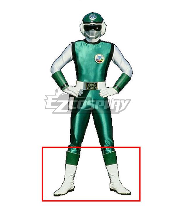 Power Rangers Prism Force Prism Force Green Cosplay Shoes