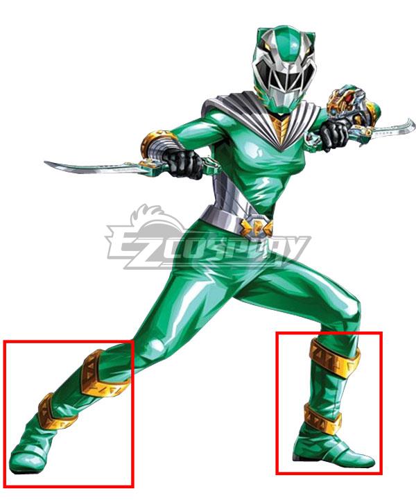 Power Rangers Cosmic Fury Cosmic Fury Green Ranger Green Cosplay Shoes