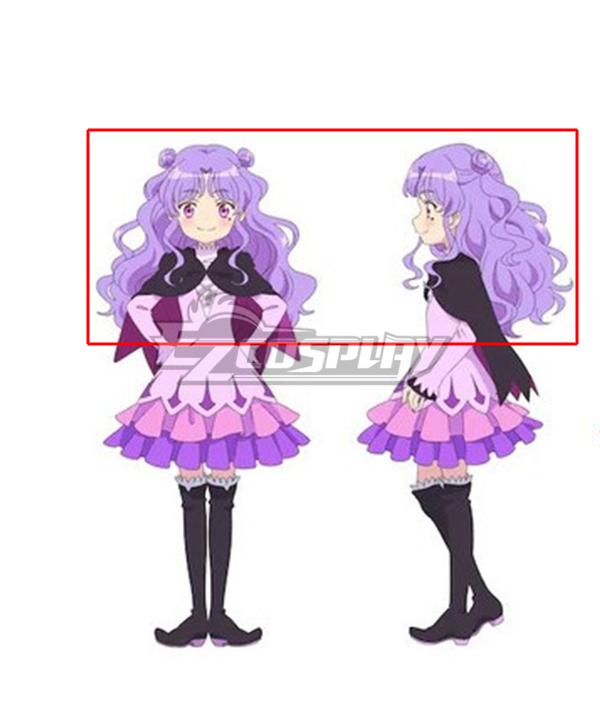 The Klutzy Witch: Fuuka and the Dark Witch Lilica Purple Cosplay Wig