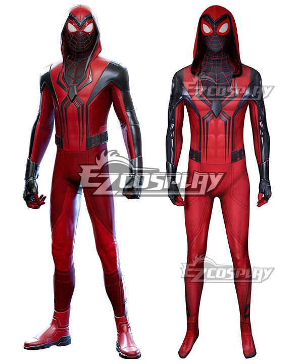 Marvel Spider-Man PS5 
Crimson Cowl Suit Jumpsuit Cosplay Costume