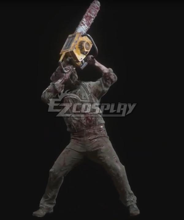 Resident Evil IV 4 Remake Chainsaw Villager Cosplay Costume