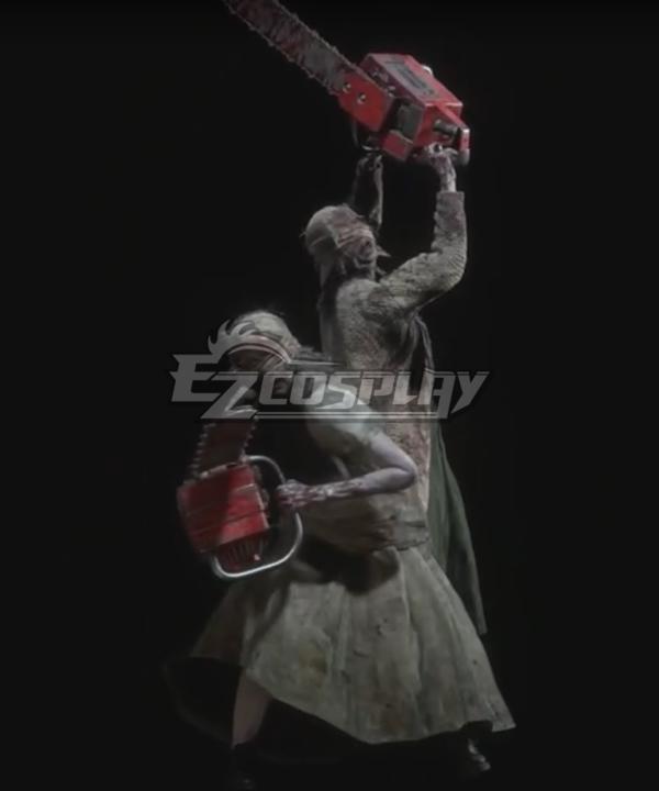 Resident Evil IV 4 Remake Chainsaw Sisters Cosplay Costume