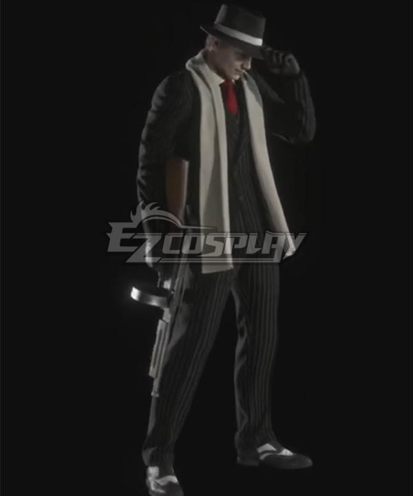 Resident Evil IV 4 Remake 
Leon Scott Kennedy (Pinstripe) Cosplay Costume