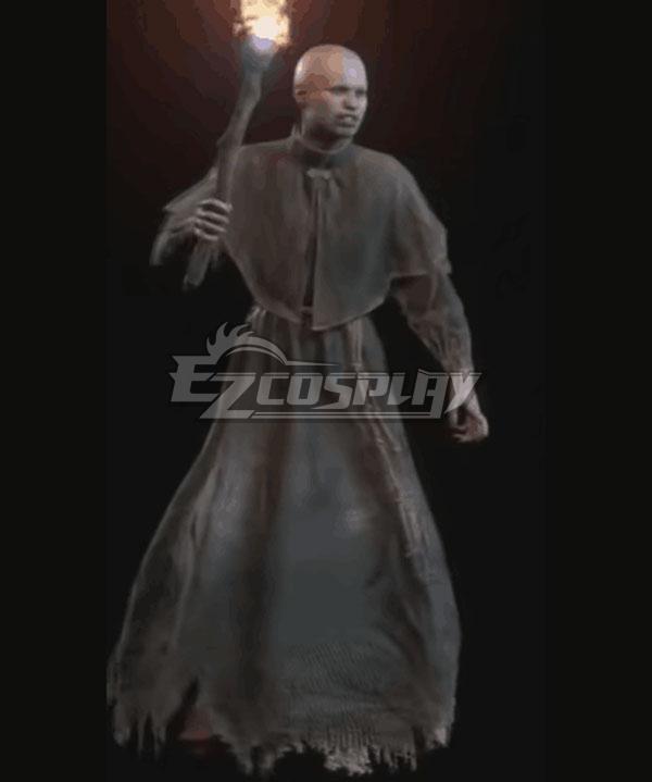 Resident Evil IV 4 Remake Zealot Cosplay Costume