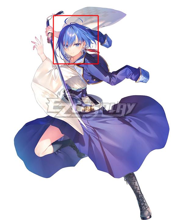 The Demon Sword Master of Excalibur Academy Sakuya Sieglinde Blue Cosplay Wig