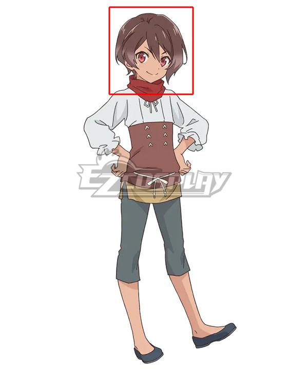 Okashi na Tensei Sweet Reincarnation Luminito Aidilichpa Brown Cosplay Wig