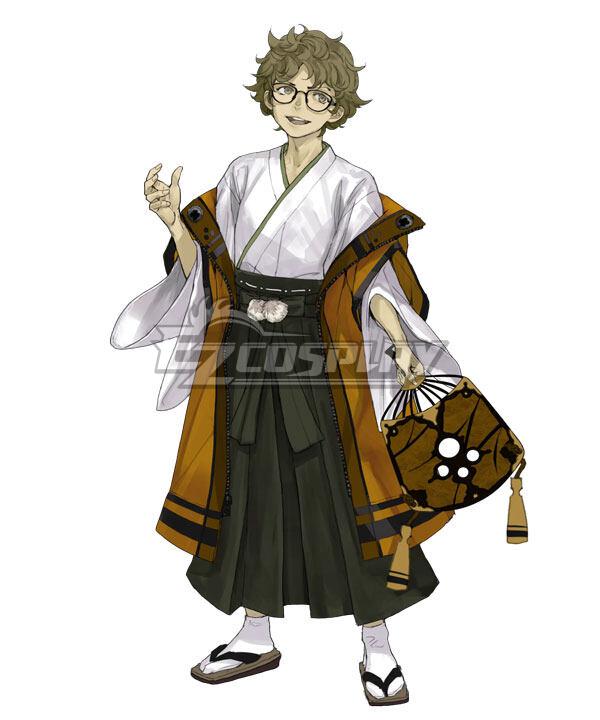 Rurouni Kenshin/Samurai X Shinomori Aoshi Uniform Cosplay Costume