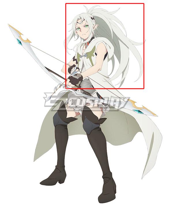 Saihate no Paladin The Faraway Paladin Meneldor White Cosplay Wig