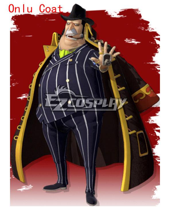 One Piece Capone Bege Only Coat Cosplay Costume