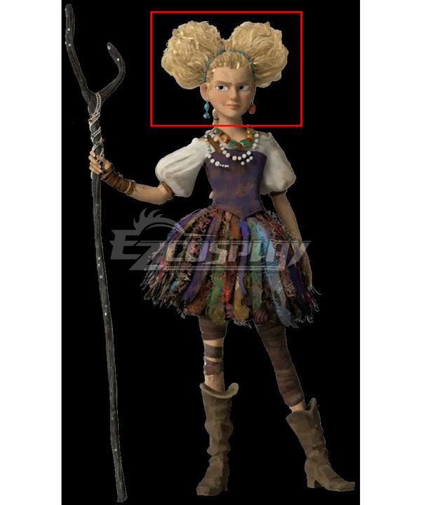 Puss and Boots Goldilocks Golden Cosplay Wig