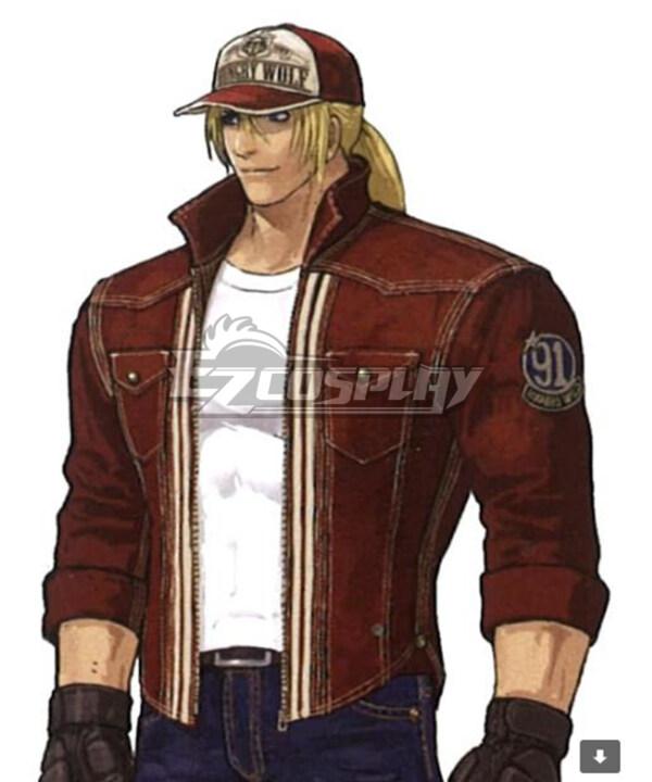 King of Fighters 14  Terry Bogard A Edtion Cosplay Costume