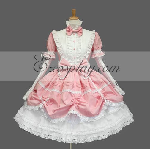 Pink Gothic Lolita Dress -LTFS0031