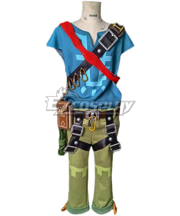 The Legend of Zelda: Tears of the Kingdom Link Climbing Gear Cosplay Costume