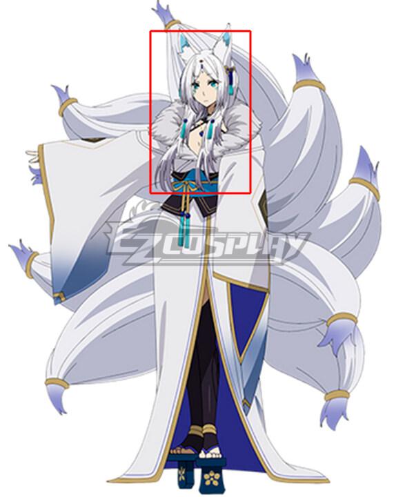 The Eminence in Shadow Season 2 Yukime Silver Cosplay Wig