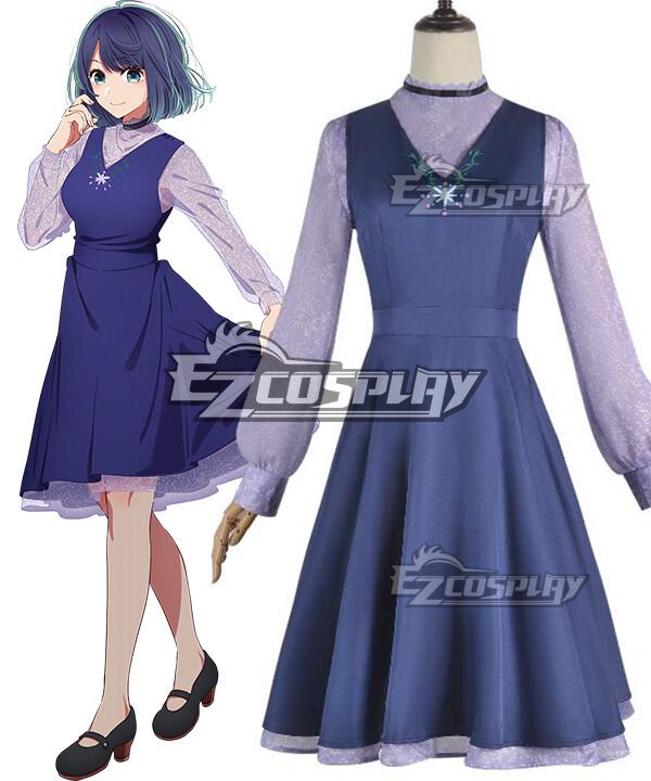 Oshi no Ko Anime Akane Kurokawa Cosplay Costume