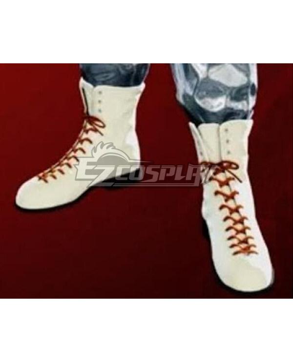 Like a Dragon Goro Majima White Cosplay Shoes