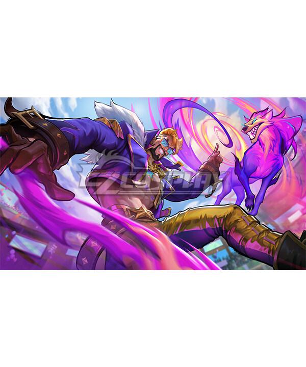 League of Legends LOL Soul Fighter Draven Cosplay Costume