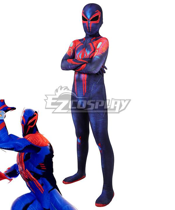 Kid Size Spider-Man: Across the Spider-Verse Miguel O'Hara Spider-Man 2099 Cosplay Costume