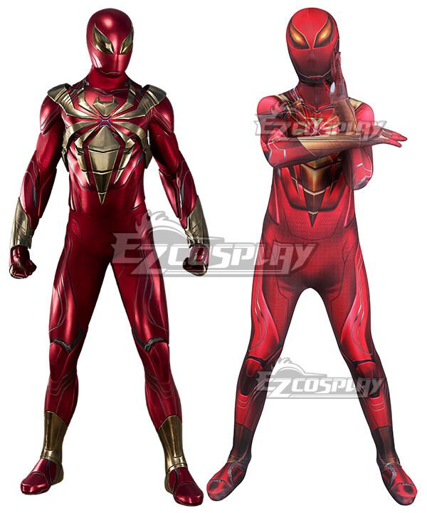 Kid Size Marvel's Spider-Man Iron Spider Armor Cosplay Costume