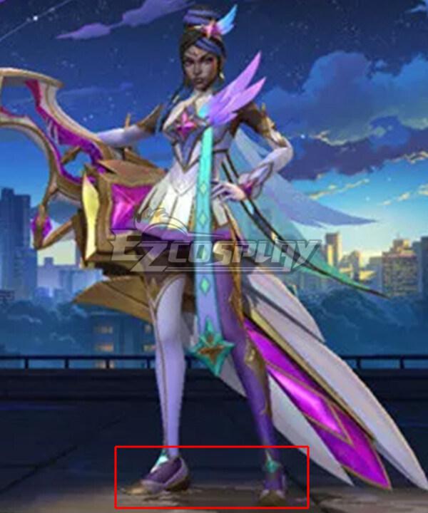 League of Legends LOL Star Guardian Senna Cosplay Shoes