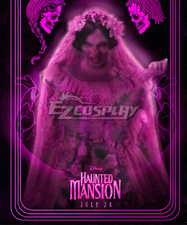 Disney Haunted Mansion 2023 Bride Ghost Cosplay Costume