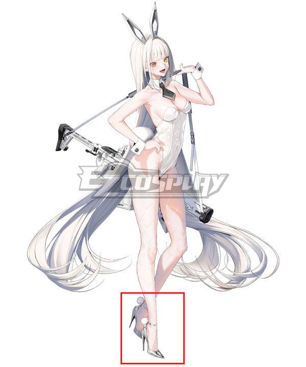 Nikke the Goddess of Victory Blanc Bunny Girl Cosplay Shoes