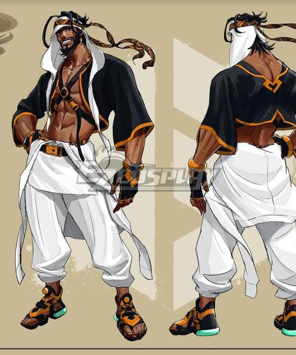 Street Fighter VI 6 Rashid Cosplay Costume