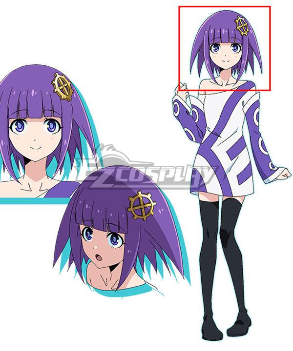Good Night World Anime MEI Purple Cosplay Wig