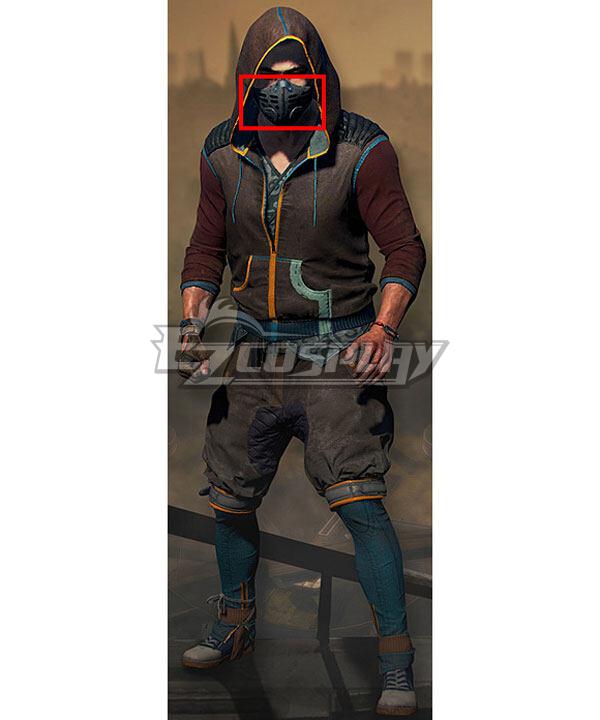 Dying Light 2 Stay Human Aiden Caldwell Mask Cosplay Accessory Prop