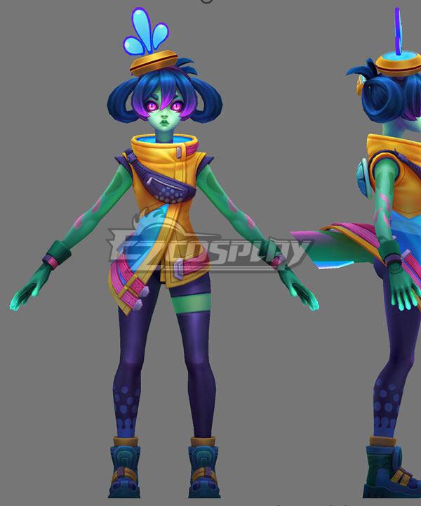 League of Legends LOL Street Demons Neeko Cosplay Costume