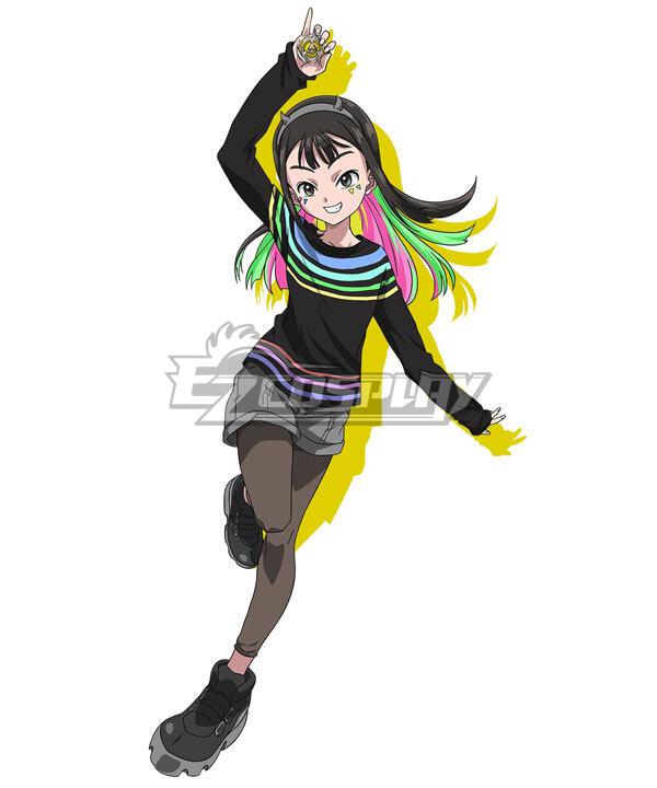 BEYBLADE X Multi Nanairo Normal Attire Cosplay Costume