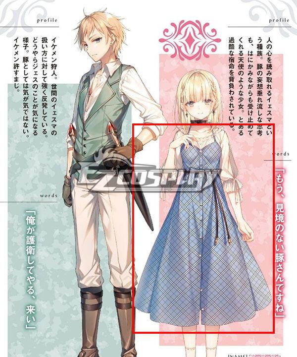 Isekai Nonbiri Nouka Farming Life in Another World Fraurem CHROME Cosplay  Costume