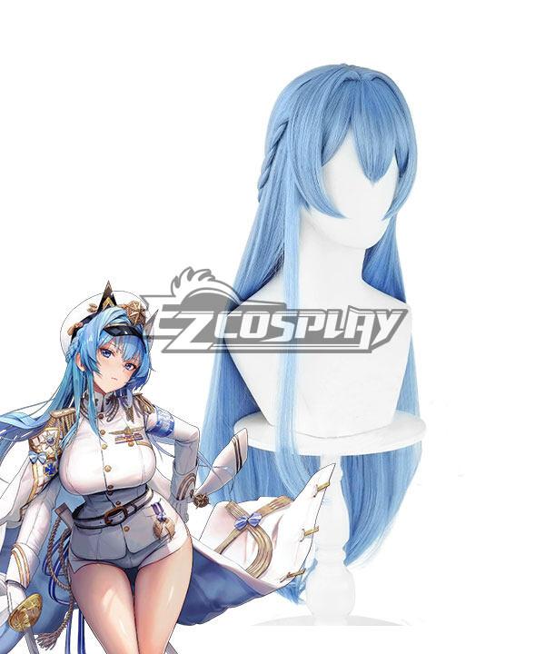 Nikke the Goddess of Victory Helm Blue Cosplay Wig