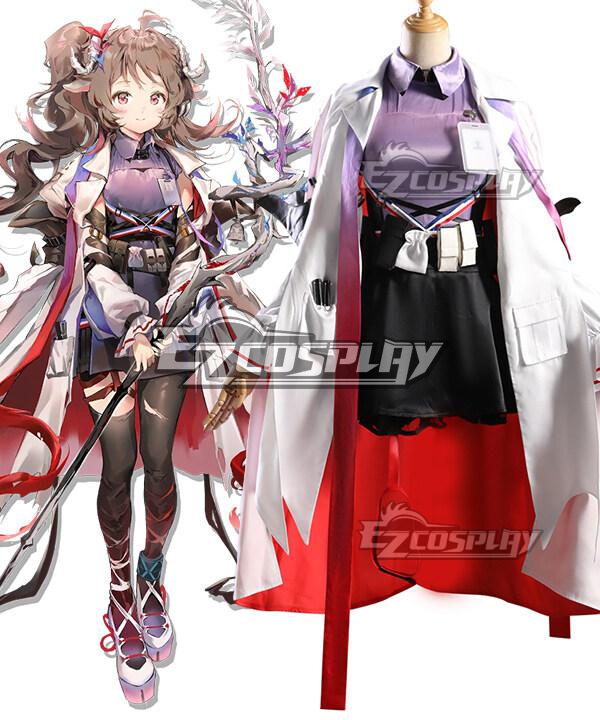 Arknights Eyjafjalla the Hv t Aska Cosplay Costume