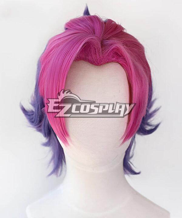League Of Legends LOL HEARTSTEEL Shieda Kayn Pink Purple Cosplay Wig