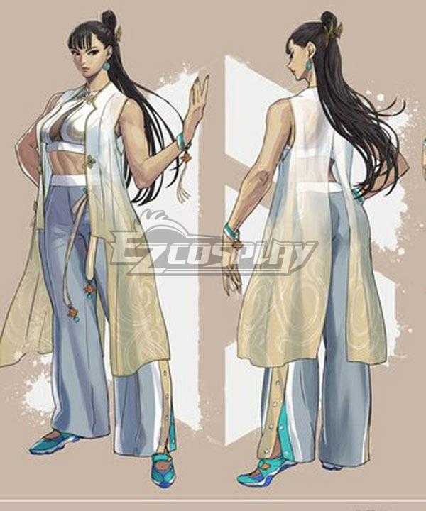 Street Fighter Ryu Adult White Cosplay Costume