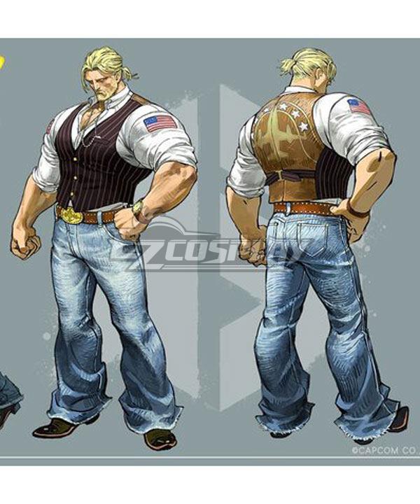 Street Fighter VI 6 Guile 2023 Cosplay Costume
