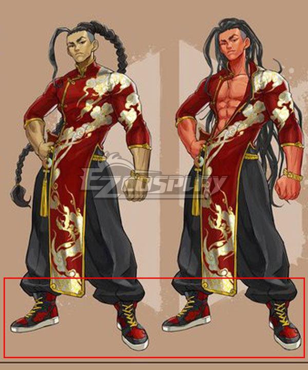 Street Fighter VI 6 Guile 2023 Golden Cosplay Wig