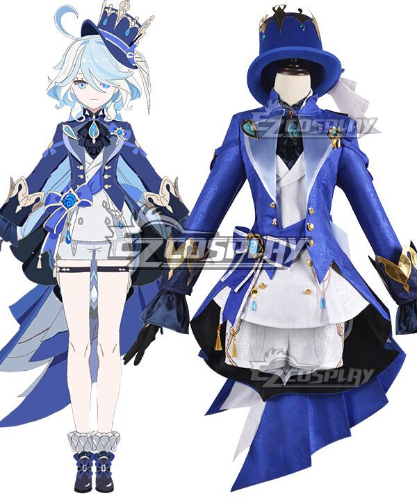 Genshin Impact Focalors Furina Cosplay Costume(Available in US Warehouse! 48 States Free Shipping!)