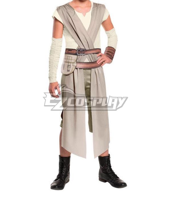 Kids Size Star Wars Rey Cosplay Costume